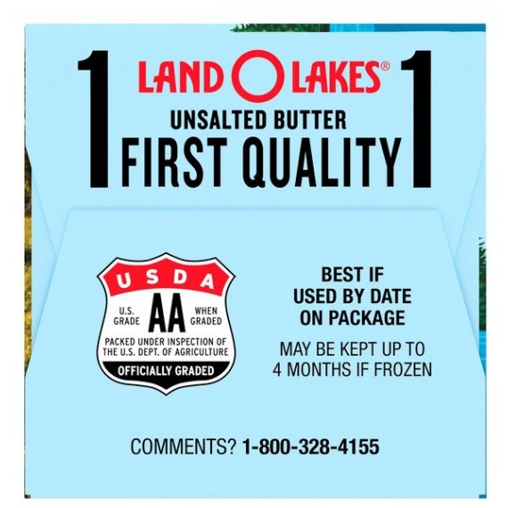 Land O Lakes Half Stick Unsalted Butter, 1 lb., 7 image