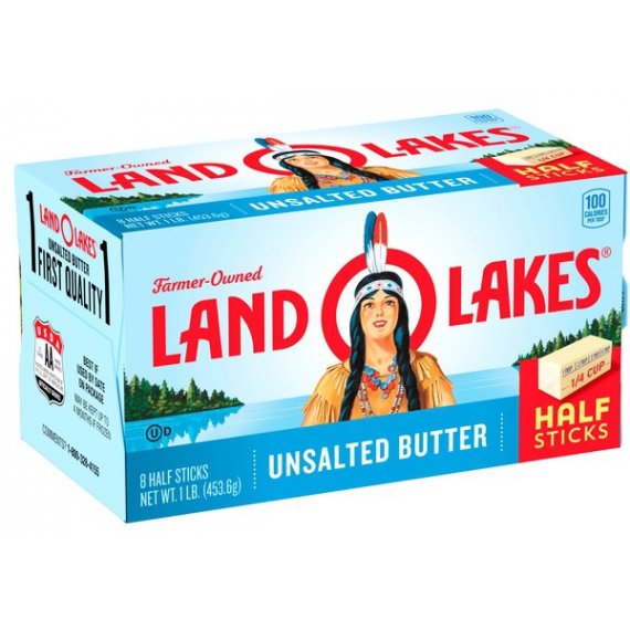 Land O Lakes Half Stick Unsalted Butter, 1 lb., 2 image