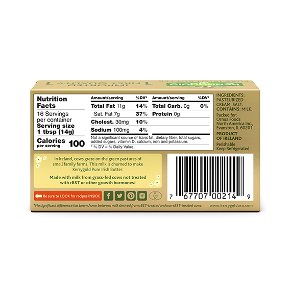 Kerrygold, Pure Irish Salted Butter Sticks, 8 Oz., 2 Count, 3 image
