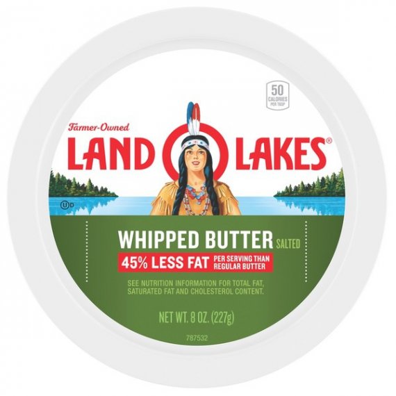 Land O Lakes Salted Whipped Butter, 8 oz., 3 image