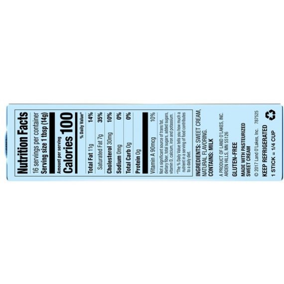 Land O Lakes Half Stick Unsalted Butter, 8 oz., 6 image