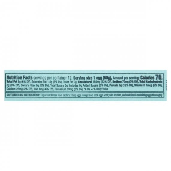 Great Value Large White Eggs, 12 count, 24 oz, 4 image