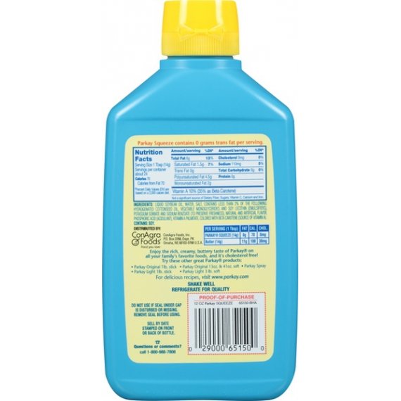 PARKAY Squeeze Vegetable Oil Soft Spread 12 oz., 3 image