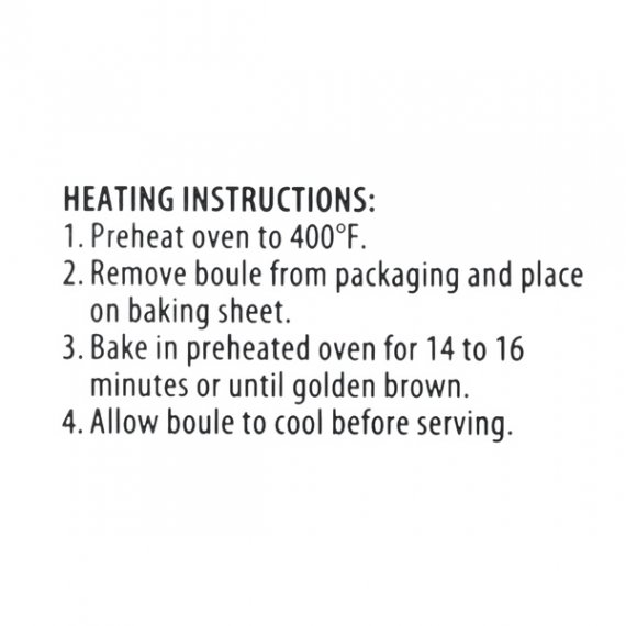 Marketside Organic Bake at Home Sourdough Boule, 18 oz, 5 image