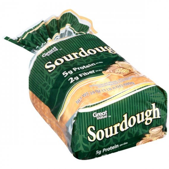 Great Value Sourdough Bread, 24 oz