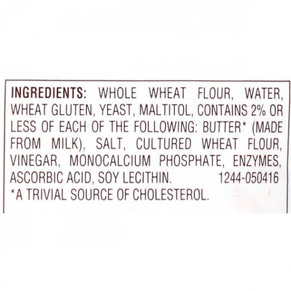 Nature's Own® Life Sugar Free 100% Whole Grain Bread 16 oz. Bag, 8 image