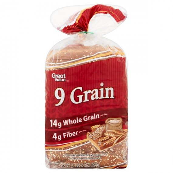 Great Value Multi-Grain Bread, 24 oz