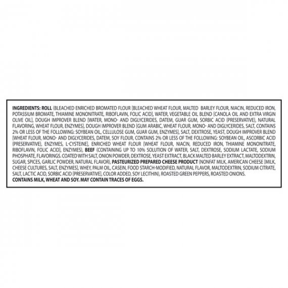 Marketside Philly Cheesesteak Sub, 8 oz, 4 image