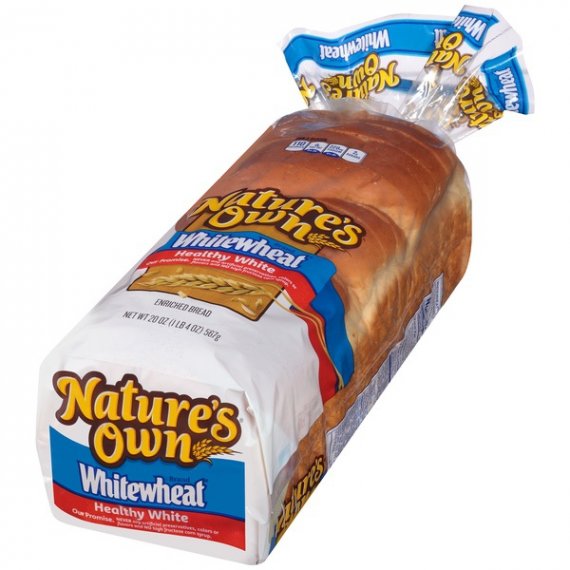 Nature's Own® Whitewheat® Healthy White Bread 20 oz. Bag, 6 image