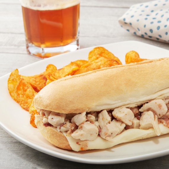 Marketside White Meat Chicken Bacon Ranch Sub, 8 oz, 2 image