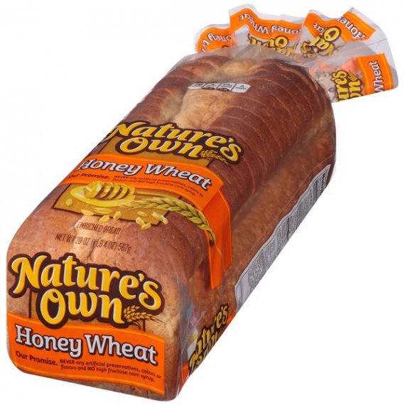 Nature's Own® Honey Wheat Bread 20 oz. Bag, 7 image