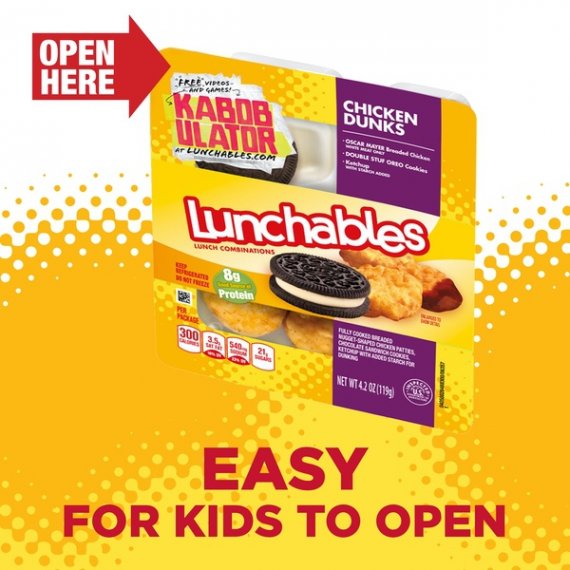Lunchables Lunch Combinations Chicken Dunks, 4.2 oz Package, 3 image