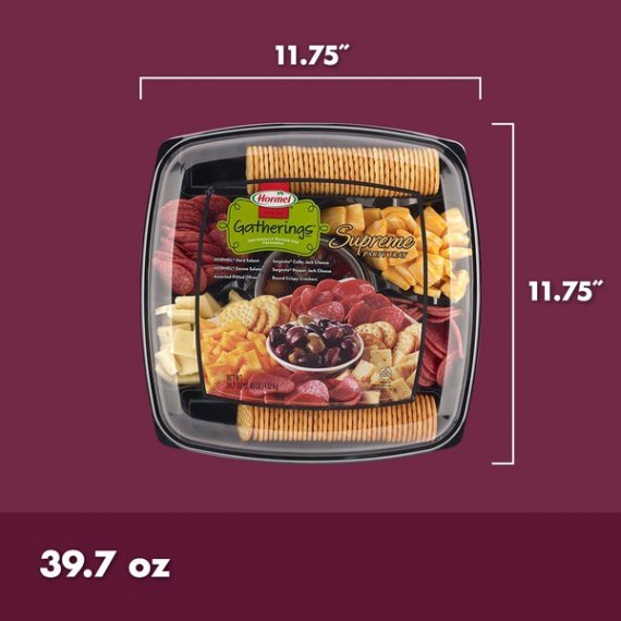 Hormel Gatherings Supreme Party Tray, 39.7 Ounce, 9 image