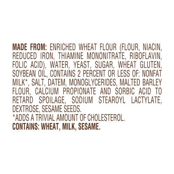 Pepperidge Farm Bakery Classics Soft White Hamburger Buns, 14.5 oz. Bag, 8-pack, 10 image