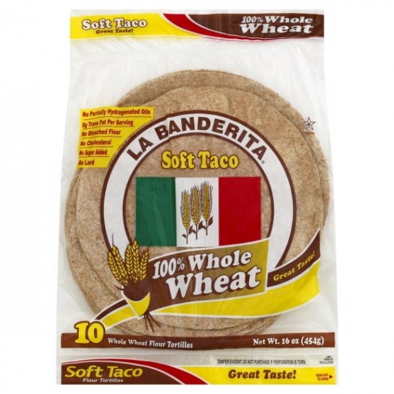 Ole Mexican La Banderita Tortillas, 10 ea