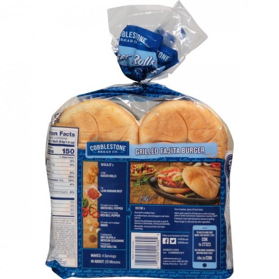 Cobblestone Bread Co.™ Corn Dusted Kaiser Rolls 15 oz. Bag, 3 image