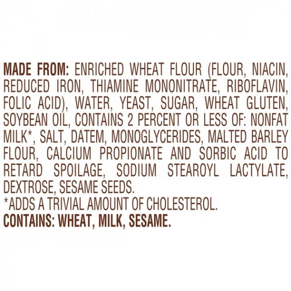 Pepperidge Farm Bakery Classics Soft White Hamburger Buns, 14.5 oz. Bag, 8-pack, 7 image