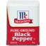 McCormick Classic Ground Black Pepper, Large Size, 3 oz
