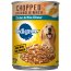 Pedigree Chopped Ground Dinner Chicken & Rice Dinner Adult Canned Wet Dog Food, 13.2 oz. Can