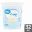 Great Value Greek Plain Nonfat Yogurt, 32 oz, 10 image