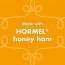 Hormel Gatherings Ham and Cheese Snack Tray; 14 oz.; Honey Ham, Sargento Cheddar Cheese, Crackers, 6 image